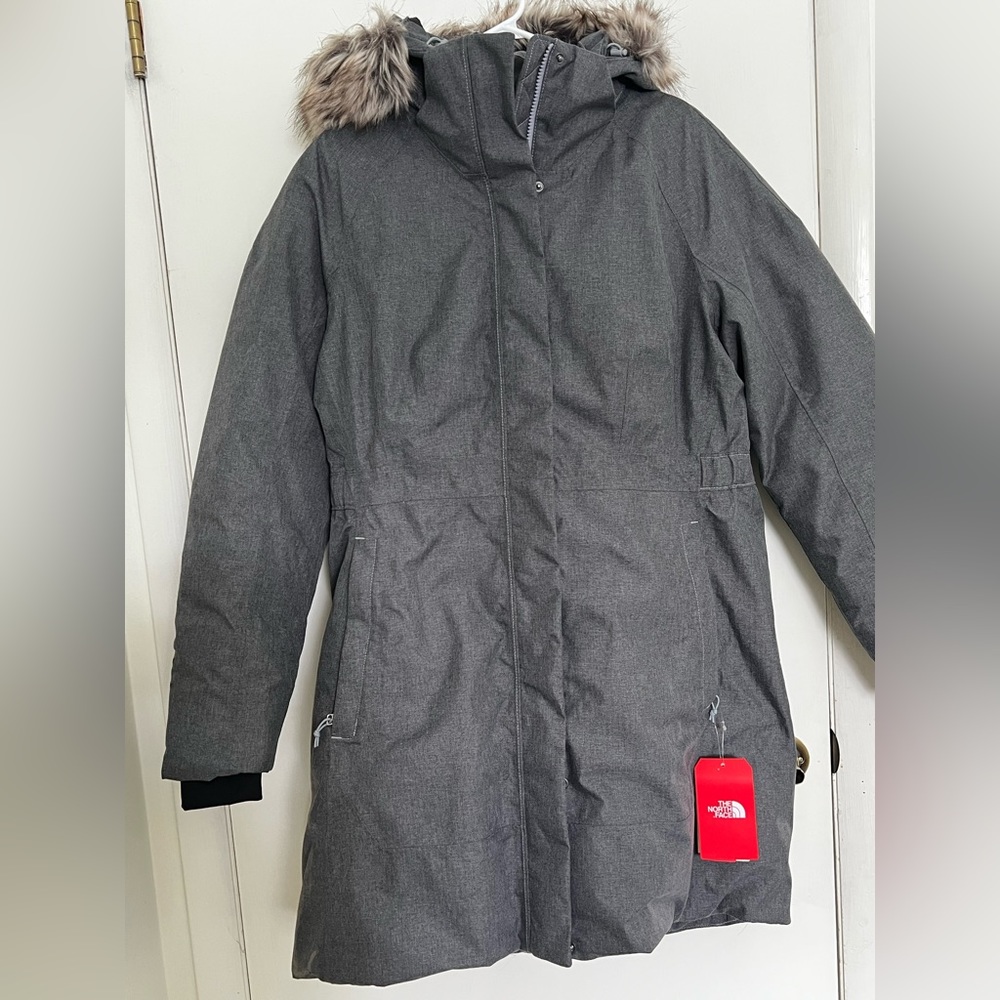 The North Face winter jacket.